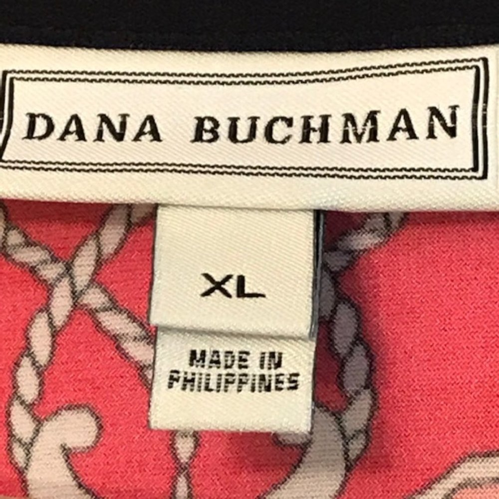 Dana Buchman Multi Pattern Button Down Blouse - image 5